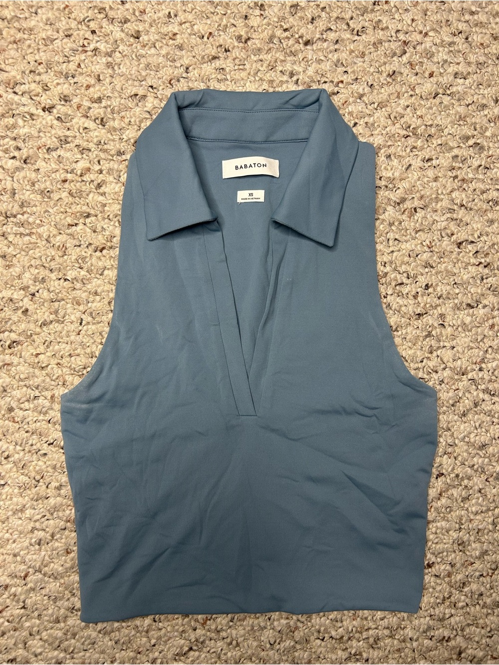 Aritzia Babaton Contour Polo Tank Size XS